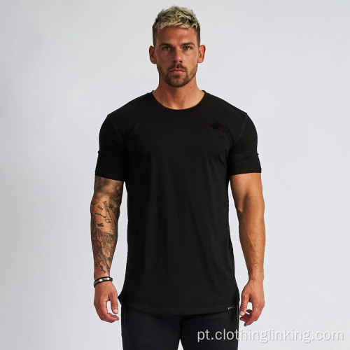 T-shirt de manga curta para homem